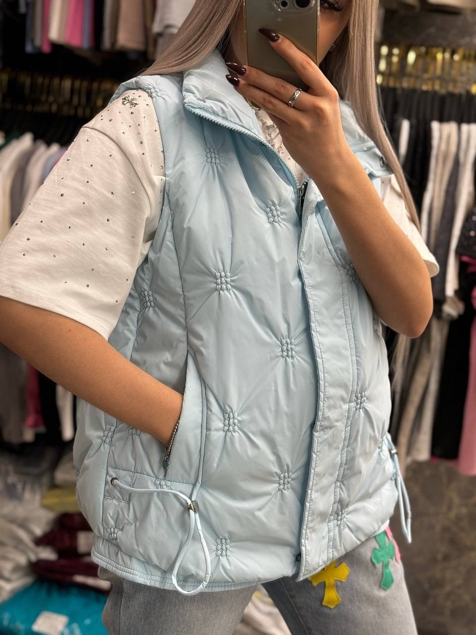 жилетка женская,жилет женский,жилет утепленная,жилет,жилетка