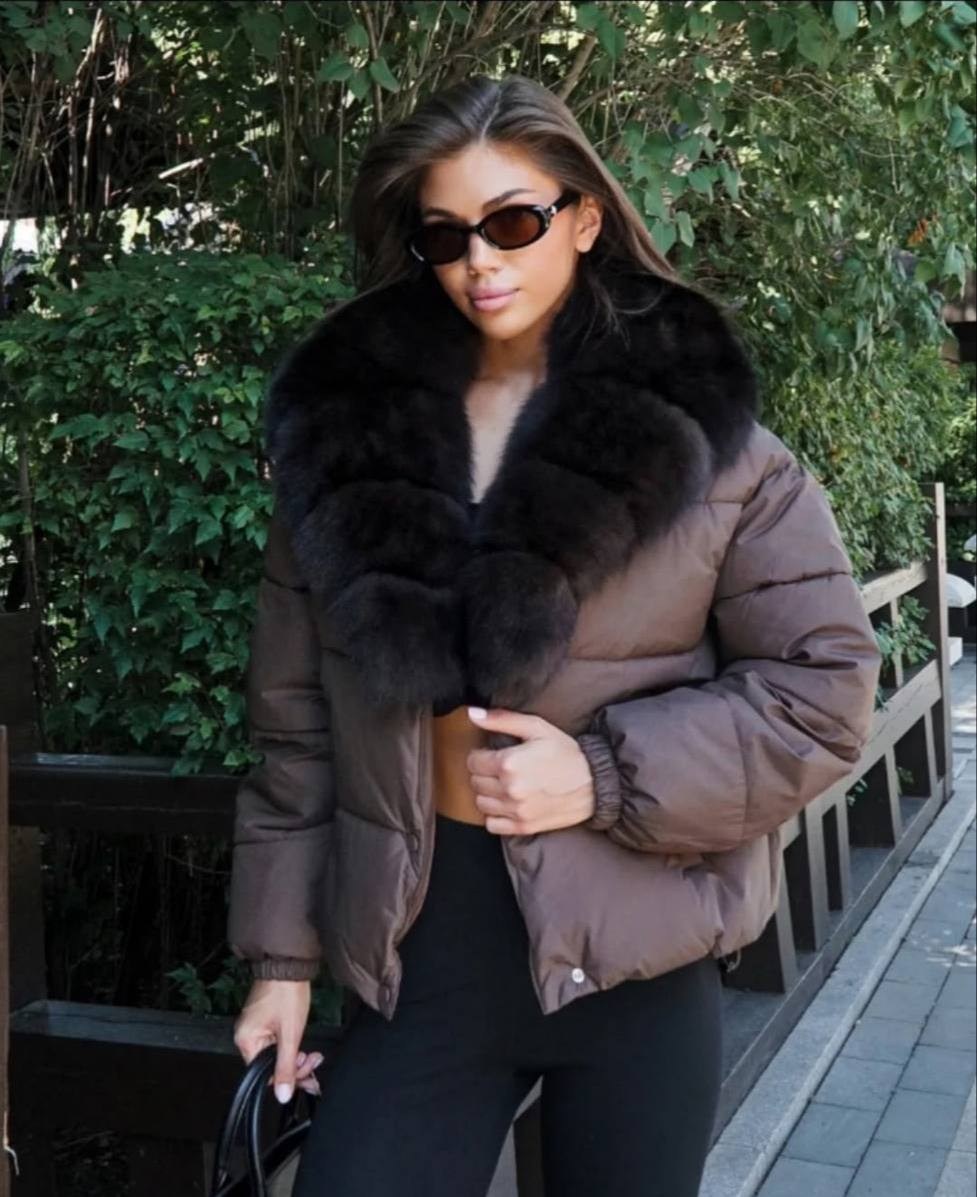 пуховик короткий,пуховики с натуральным мехом,куртка зимняя с натуральным мехом,зимние куртки,куртка с мехом