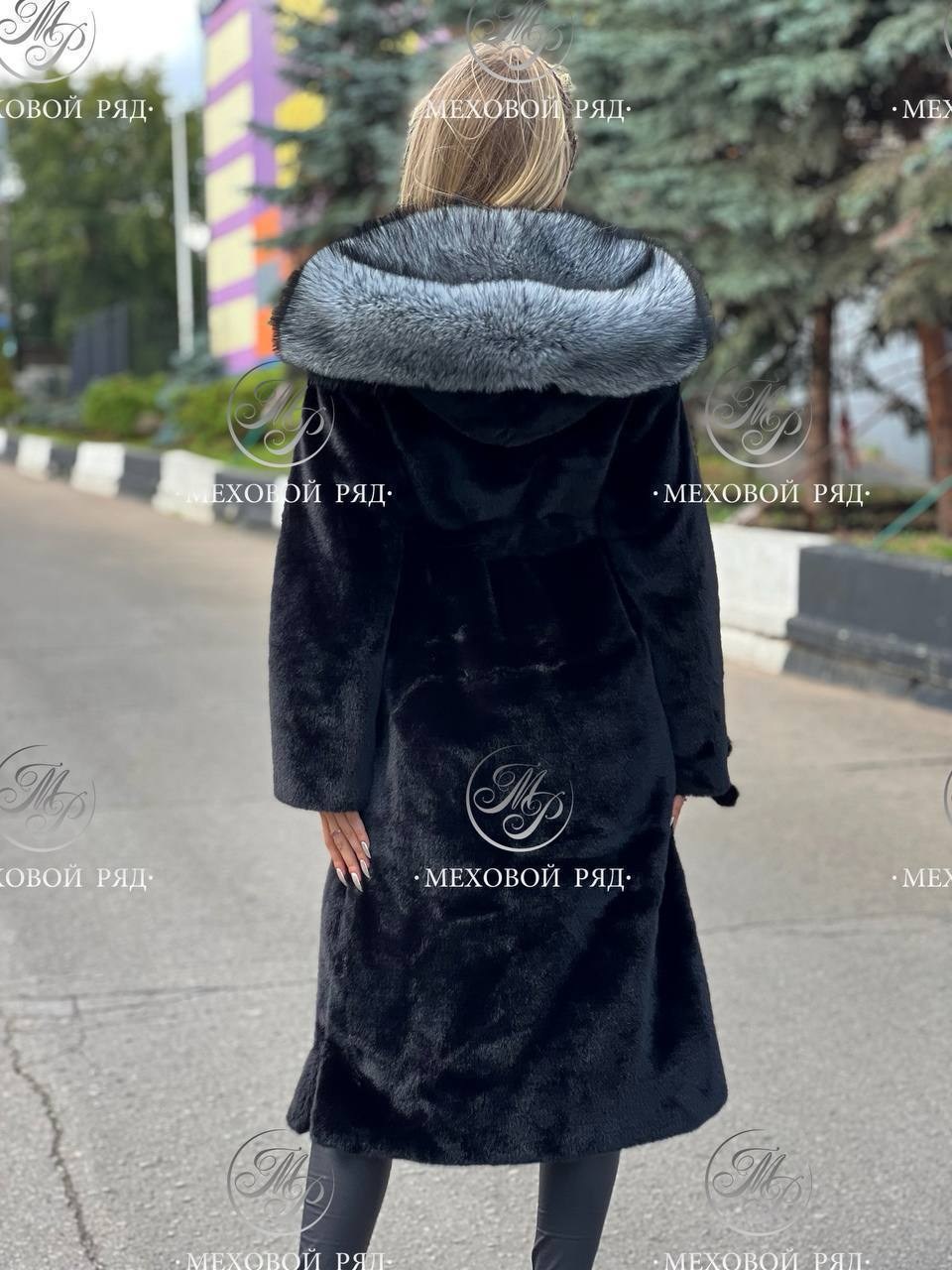 шуба норковая,шуба из эко меха,женская шуба,шубка,норковая шуба с капюшоном