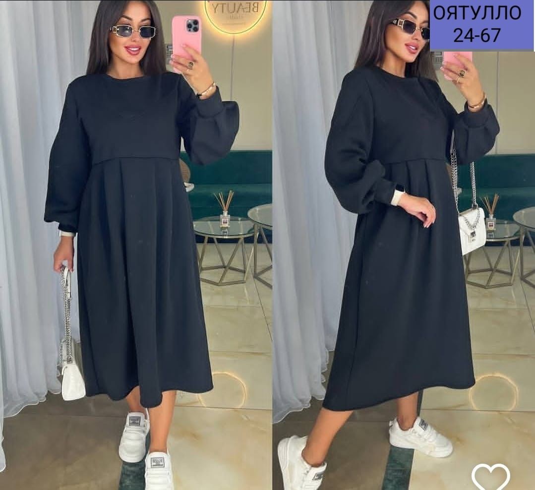 платье свободного кроя,теплое платье оверсайз,платье теплое,платье оверсайз миди,платье миди теплое