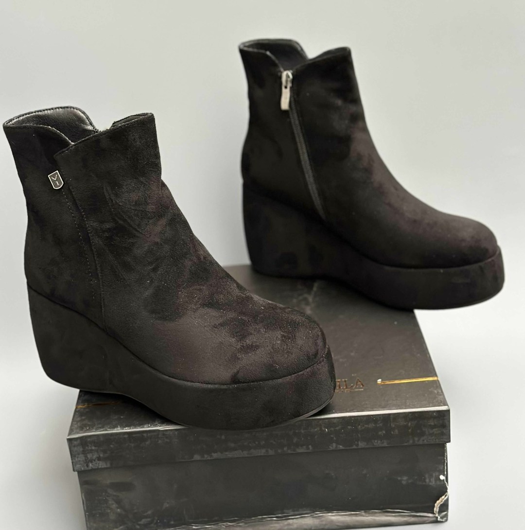 ,полусапоги,женские ботильоны, женская,замшевые ботинки