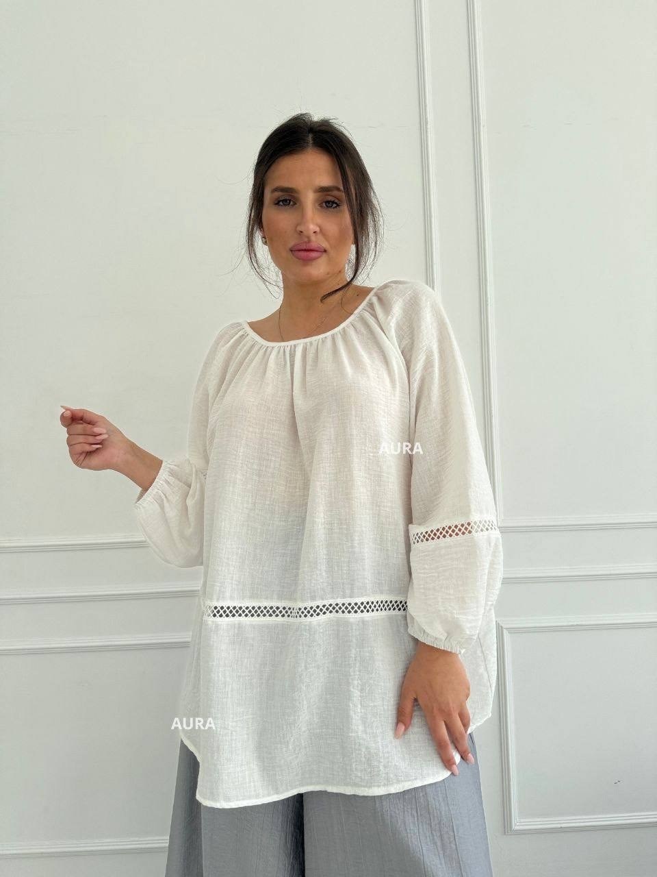 белая туника,туника льняная,туника из льна,кружевной кардиган,женская туника
