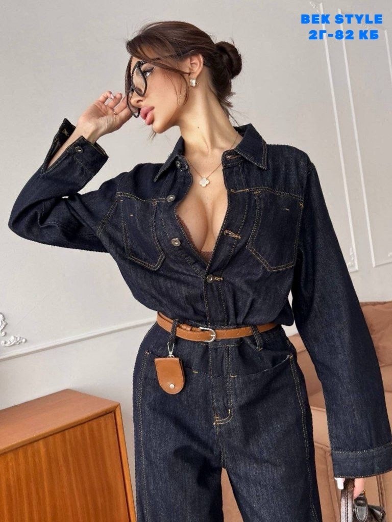 джинсовый брючный костюм,костюм джинсовый,джинсовые комбинезоны,комбинезон женский джинсовый,костюм двойка джинс