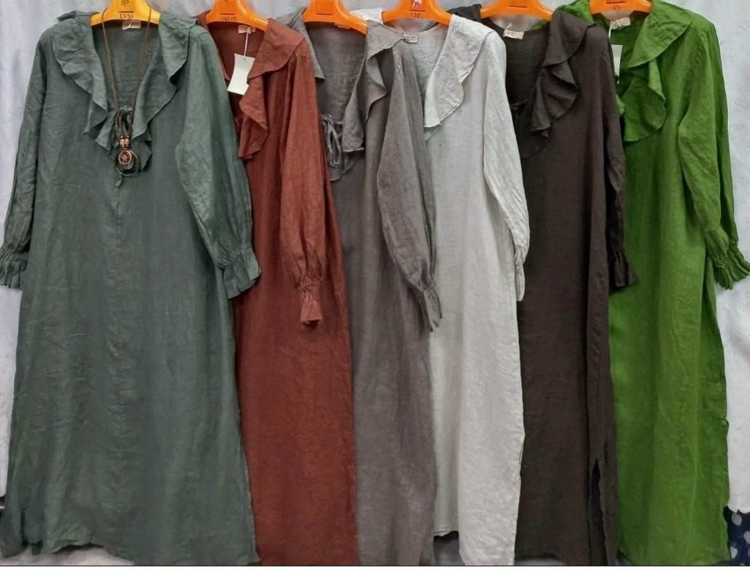 свободное платье из льна,льняное платье,повседневные платья,платье бохо стиле шик,стильное платье