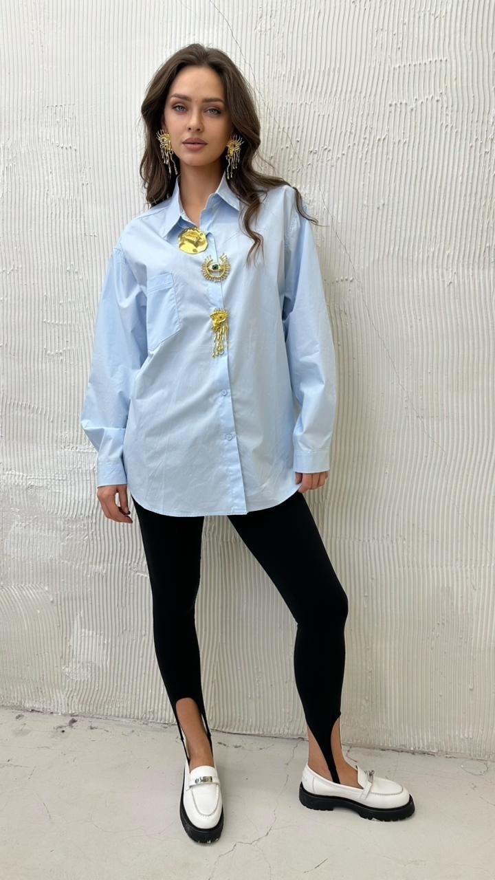 рубашка gizart 15357 голубая,рубашка голубая,женская рубашка,рубашка dilanavip 2062 голубая,рубашка s.o.l o me м-1694 светло-голубая