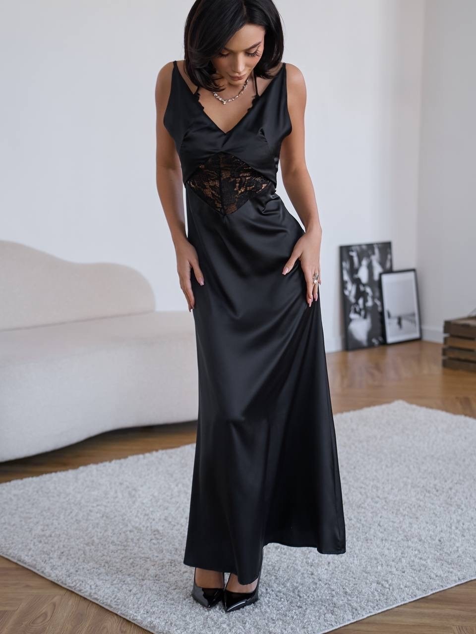 шёлковое платье-комбинация чёрное платье в пол,черное шелковое платье на бретельках,платье комбинация в пол,вечерние платья,черное шелковое платье