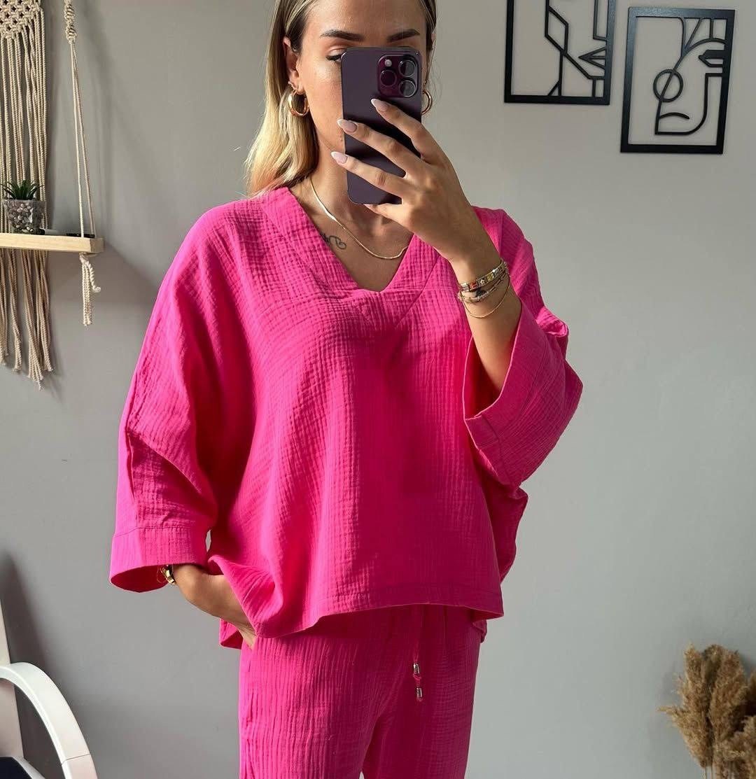 муслиновый костюм с брюками,желтый костюм,женские костюмы брючные,костюм на лето,костюм с брюками