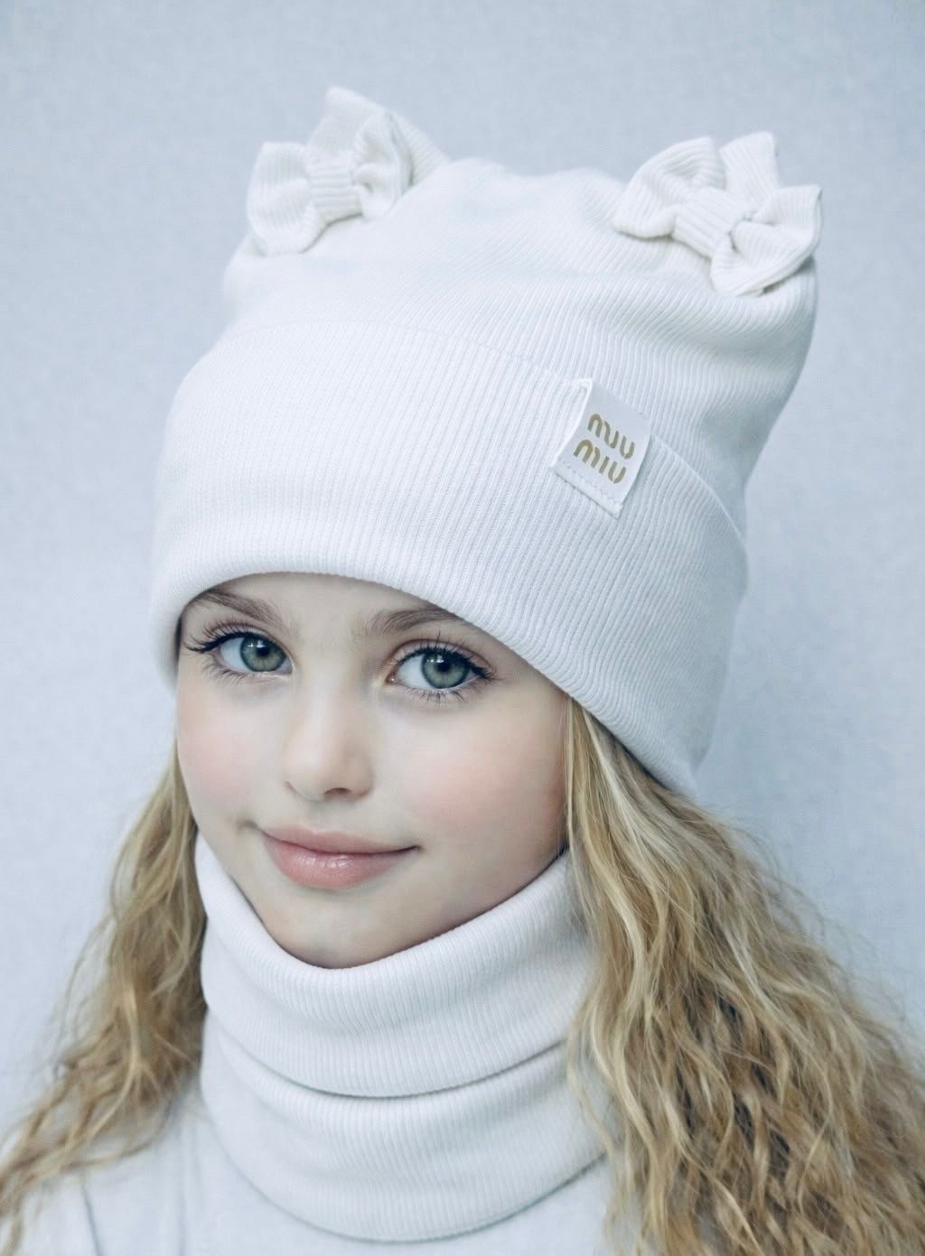 шапка с ушками трикотажная и снуд для детей,комплект шапка и снуд для девочек,шапка снуд для девочки,шапка и снуд комплект,комплект шапки