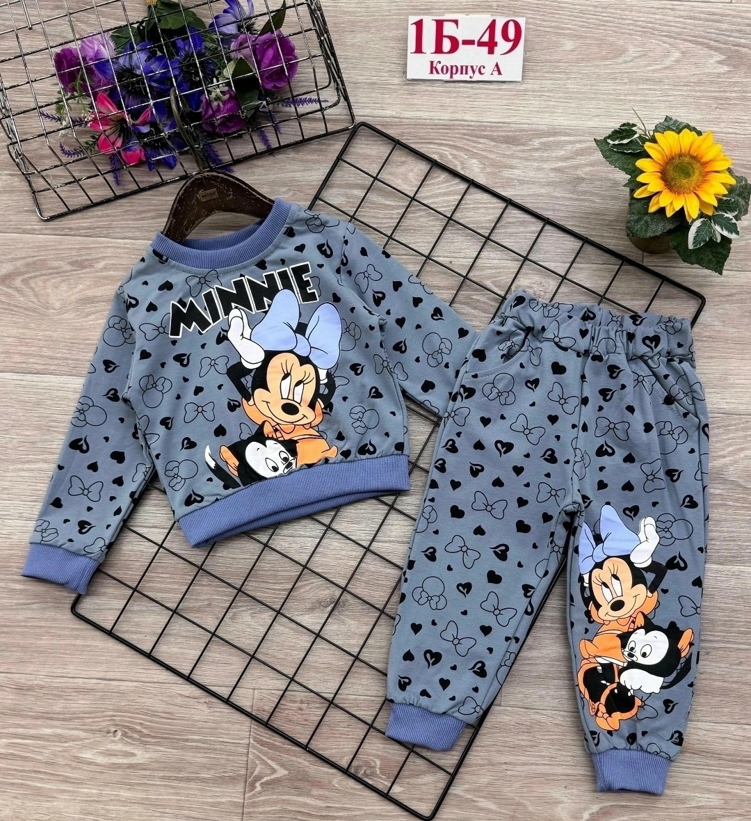 пижама минни маус,пижама для девочки,комплект пижама,disney minnie mouse,пижама детская