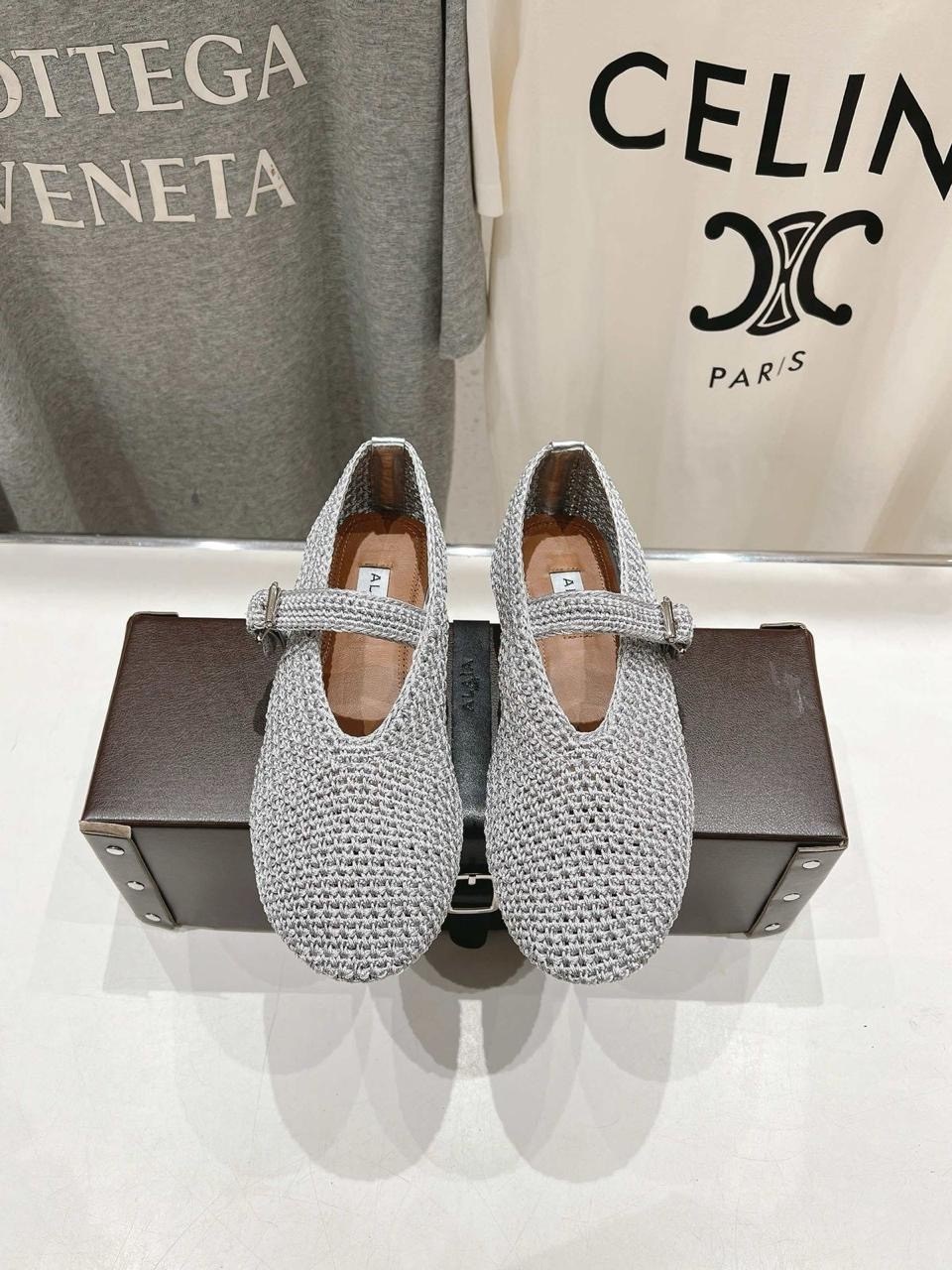 балетки alaia,,плетеные балетки,балетки,балетки женские