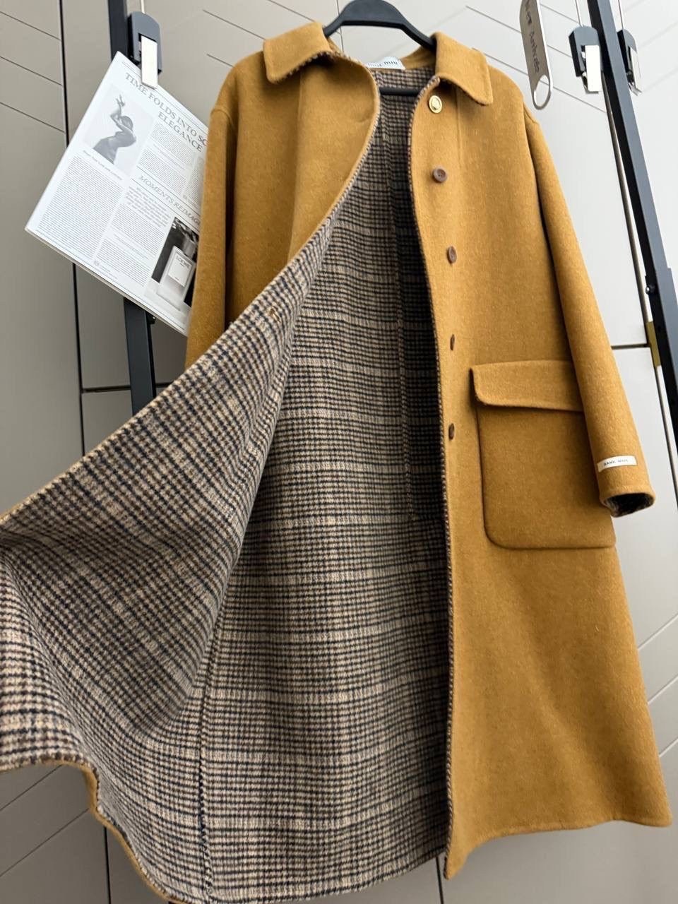 пальто модное,стильное пальто,пальто прямого кроя,пальто прямого кроя mollis 12-01-2475/1,пальто женские