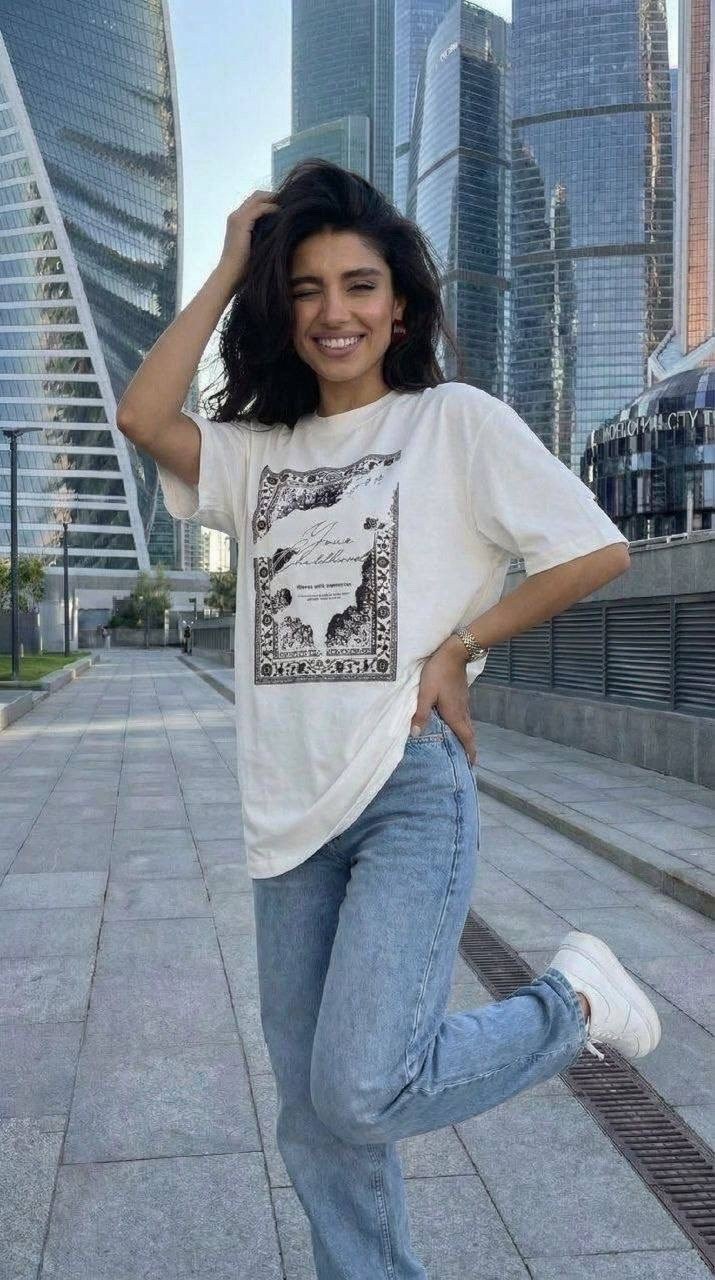 футболка женская,футболка,белая футболка оверсайз,женские футболки с принтом,футболка с принтом