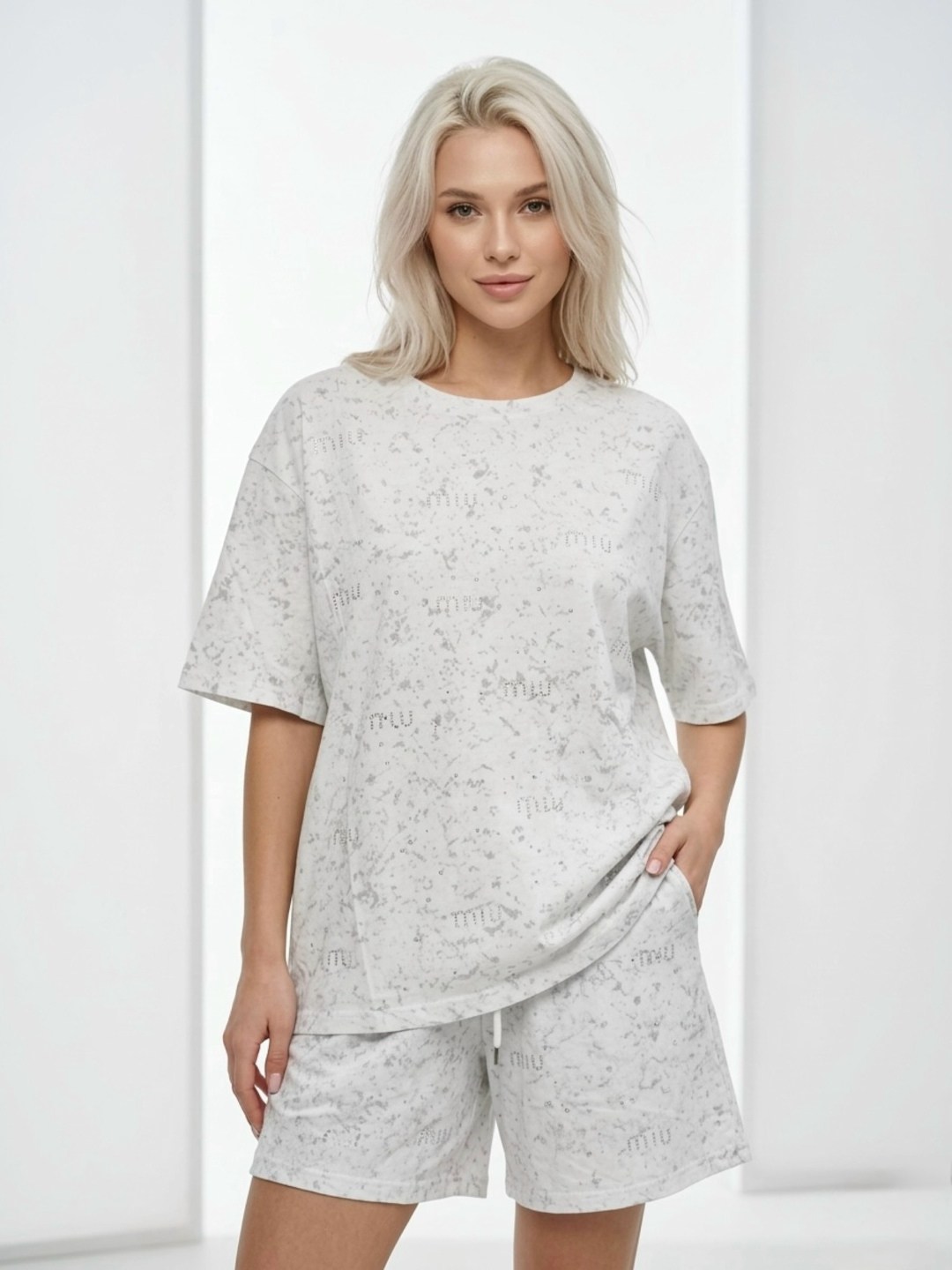 женский костюм с шортами,футболки женская оверсайз,костюм с шортам,домашний костюм шорты,пижама с шортами женская