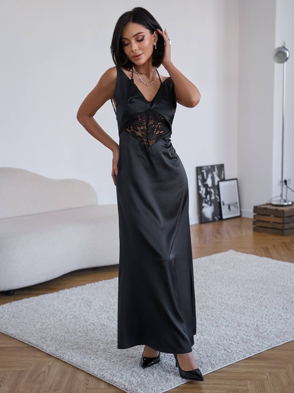 шёлковое платье-комбинация чёрное платье в пол,черное шелковое платье на бретельках,платье комбинация в пол,вечерние платья,черное шелковое платье
