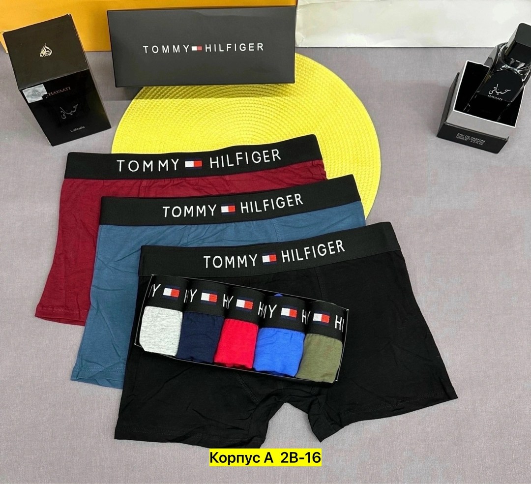 мужские трусы томми хилфигер набор 5 шт,трусы tommy hilfiger мужские,трусы мужские комплект томми хилфигер,комплект трусов мужских,мужской набор трусов