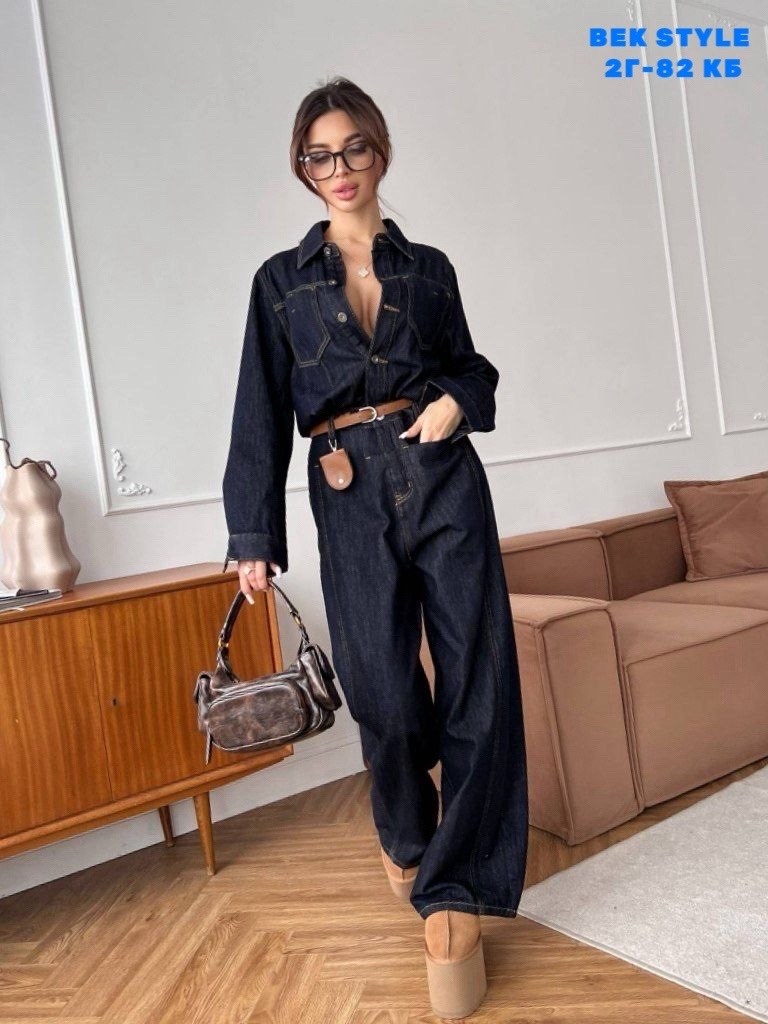 джинсовый брючный костюм,костюм джинсовый,джинсовые комбинезоны,комбинезон женский джинсовый,костюм двойка джинс