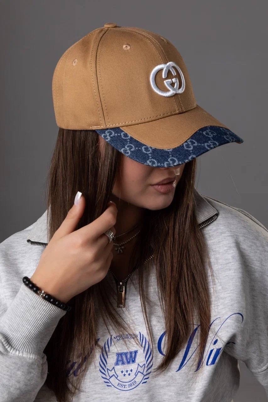 бейсболка женская,брендовая бейсболка,бейсболка gucci,бейсболка с козырьком,кепка гуччи бежевая