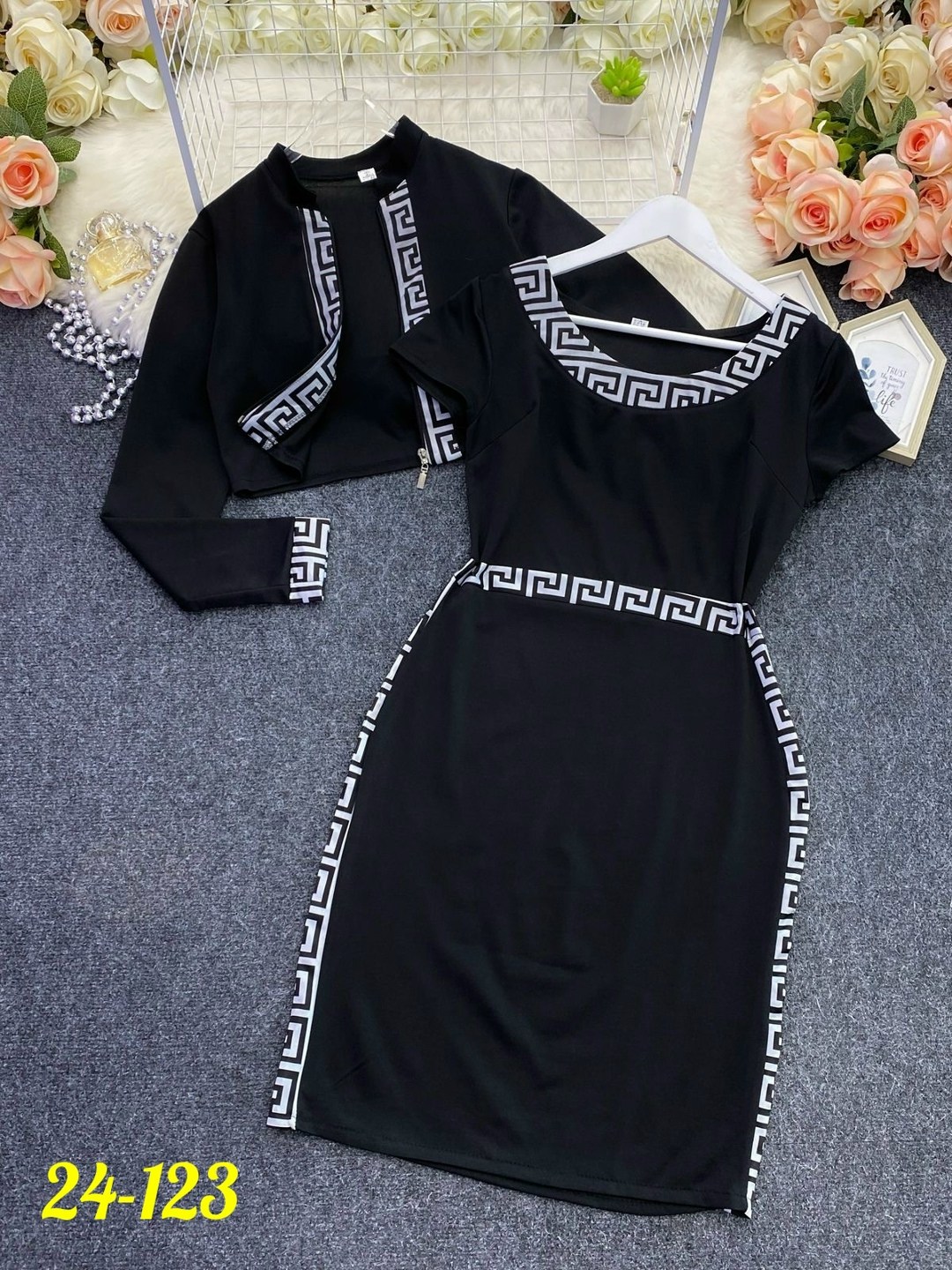 костюм женский,костюм с платьем,женский костюм тройка,трикотажные костюмы,комплект костюм