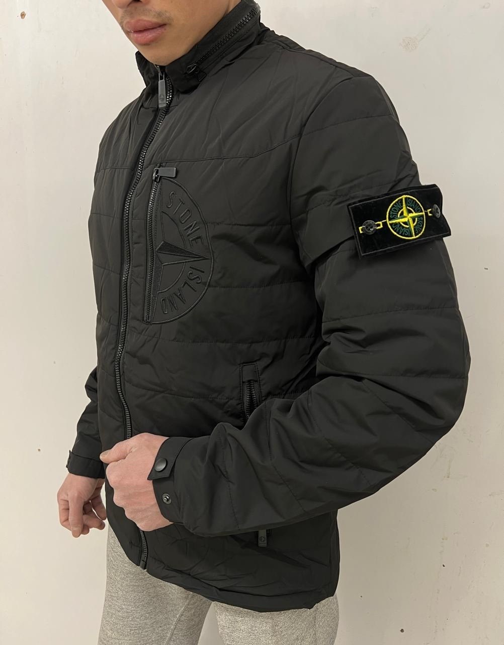 зимняя куртка stone island,мужская куртка stone island,куртка-пуховик stone island,зимний пуховик куртка stone island хаки,стон айленд куртка