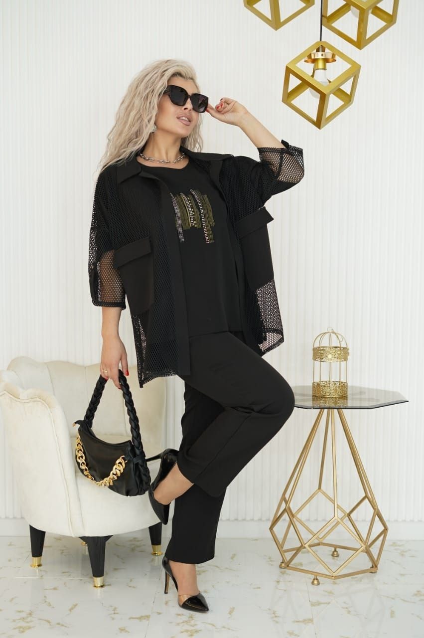 женский костюм тройка,костюм тройка модный,женский костюм черный,брючный костюм,женские костюмы