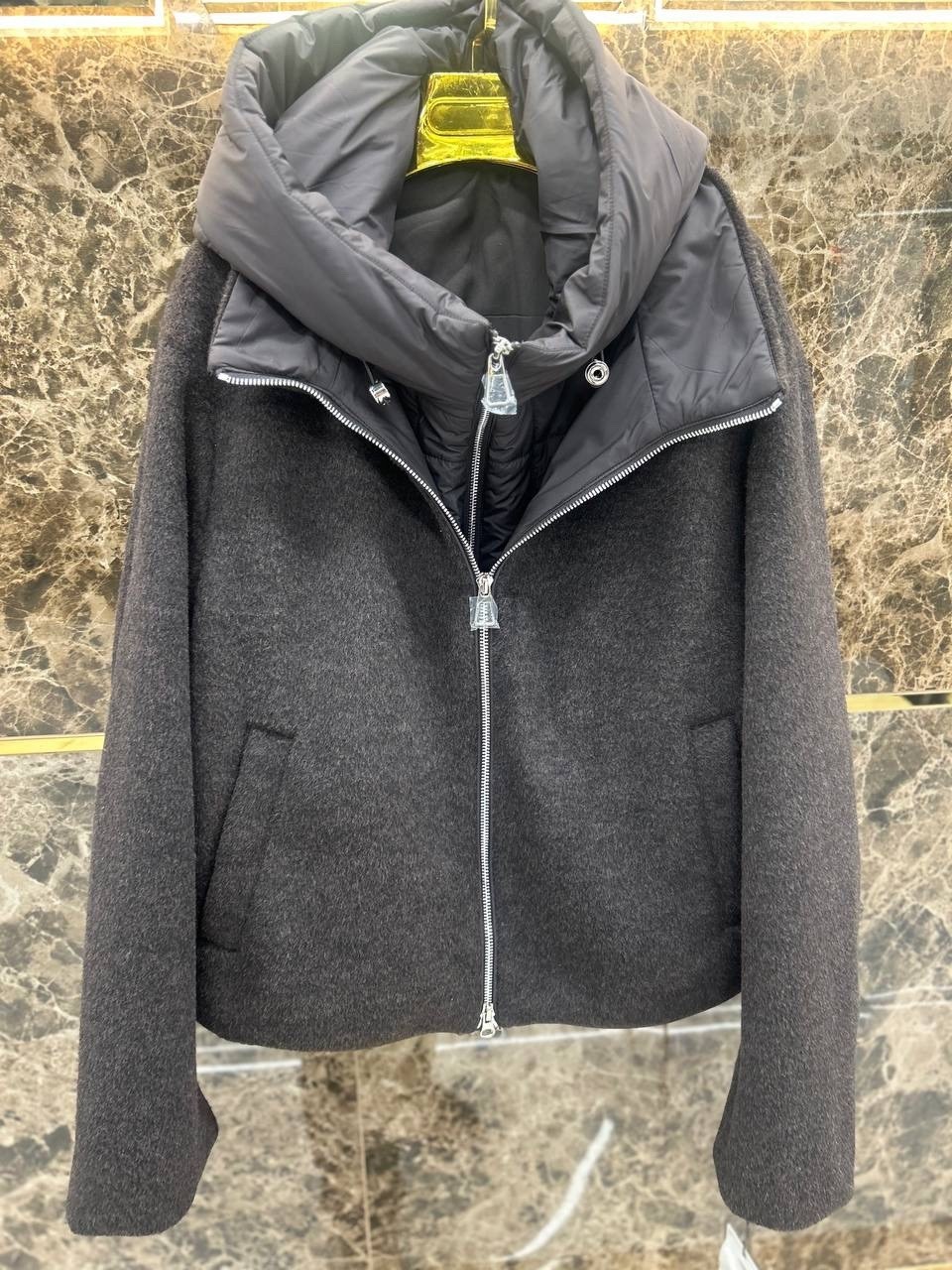 полупальто,куртка,пальто женское,куртка комбинированная,шерстяное пальто