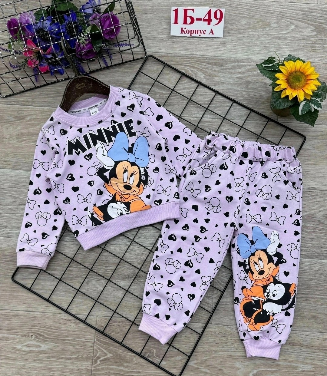 пижама минни маус,пижама для девочки,комплект пижама,disney minnie mouse,пижама детская