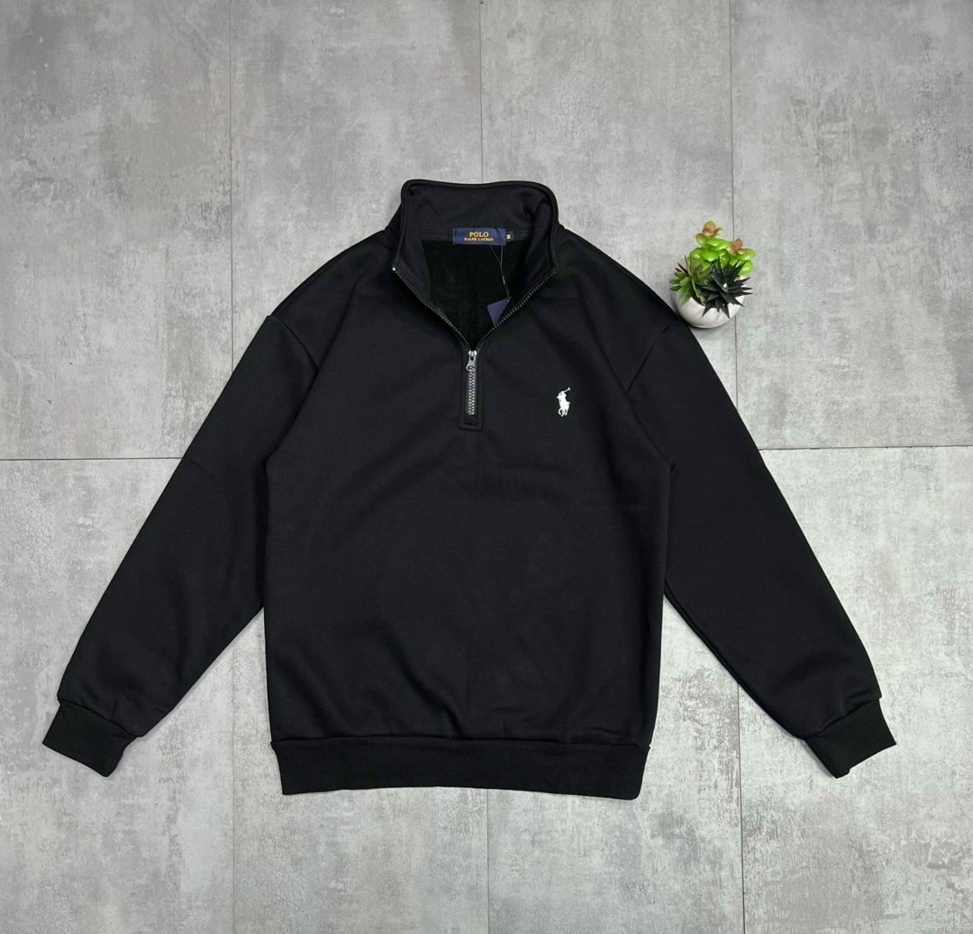 джемпер polo ralph lauren vintage fleece quarter zip sweat,polo ralph lauren — estate-rib half zip pullover,polo ralph lauren half zip pullover,мужской серый свитер от polo ralph lauren,polo ralph lau