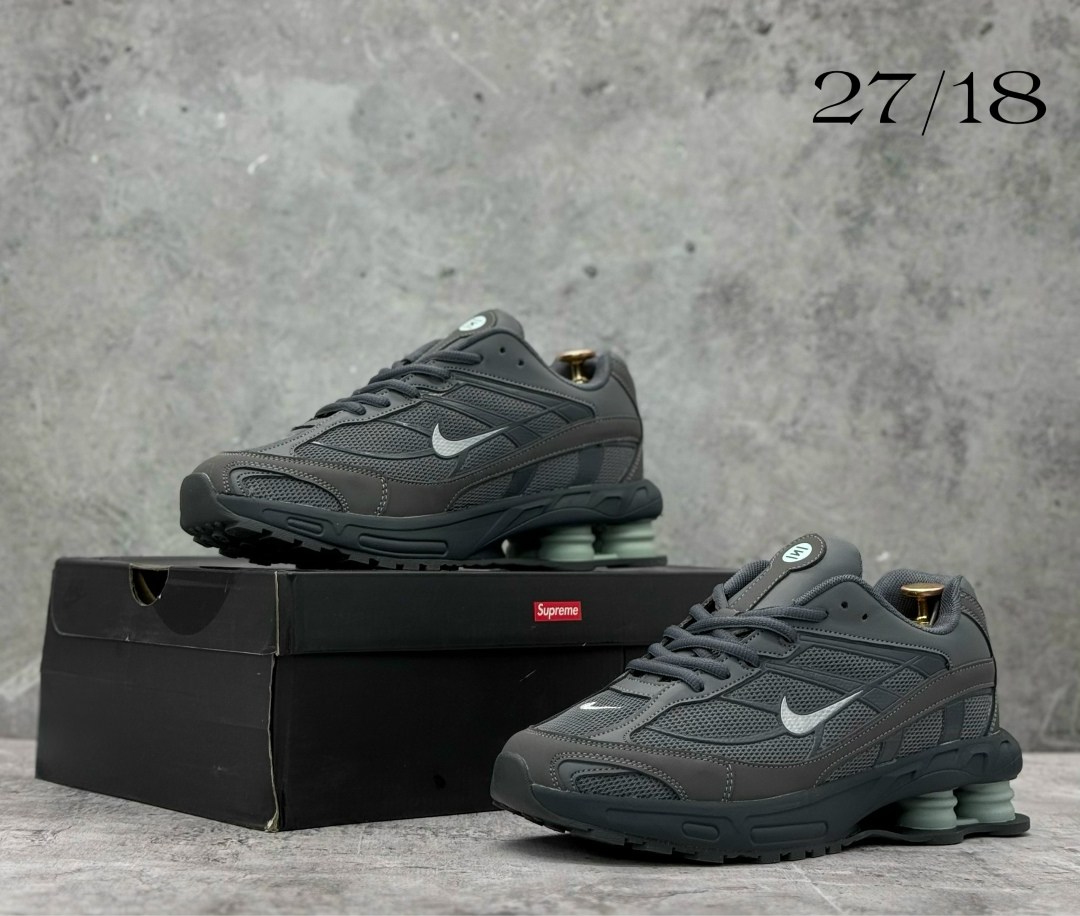 supreme x nike shox ride 2,nike shox ride 2,кроссовки nike shox,кроссовки nike shox ride 2 anthracite jade horizon,кроссовки