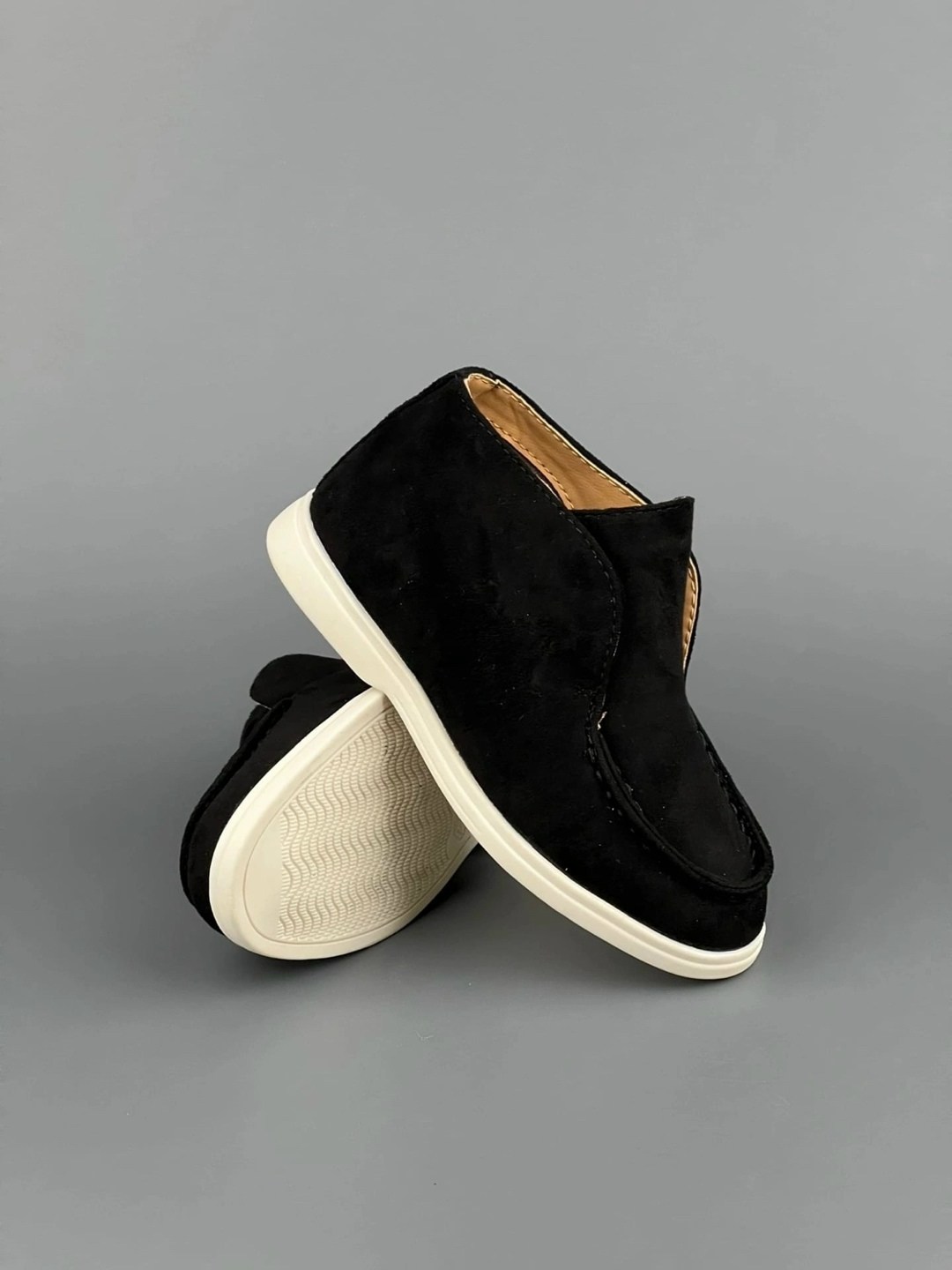 ,лоферы ,ботинки лоферы,лоро пиано ,лоферы замш