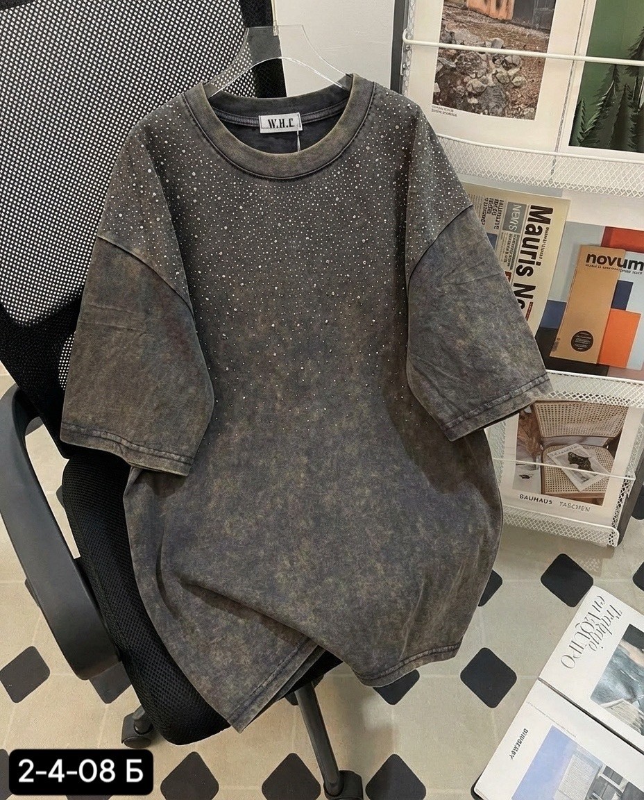 футболка оверсайз варенка,футболка варенка женская оверсайз,футболка в стразах варенка оверсайз gul brand,футболки женская оверсайз,футболки женская