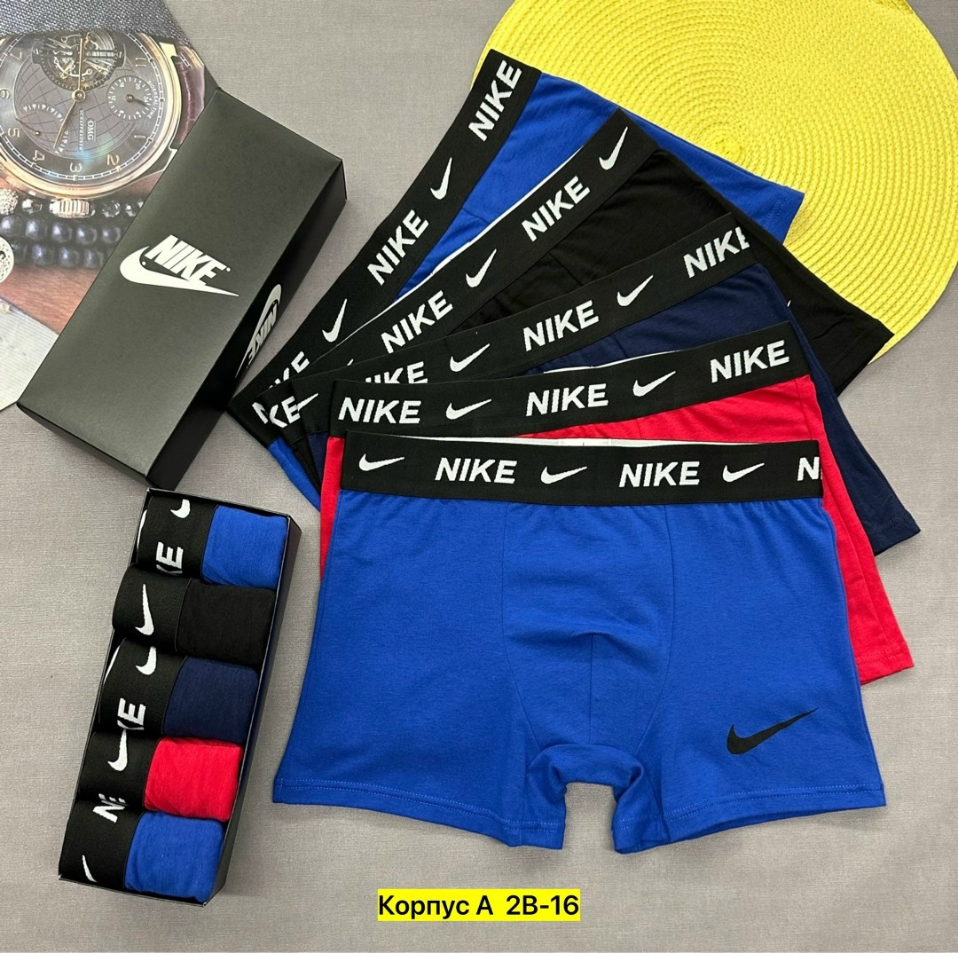 мужские трусы фирменные в коробках,комплект трусов nike,комплект трусов мужские боксеры,набор мужских трусов,комплект трусов боксеры nike