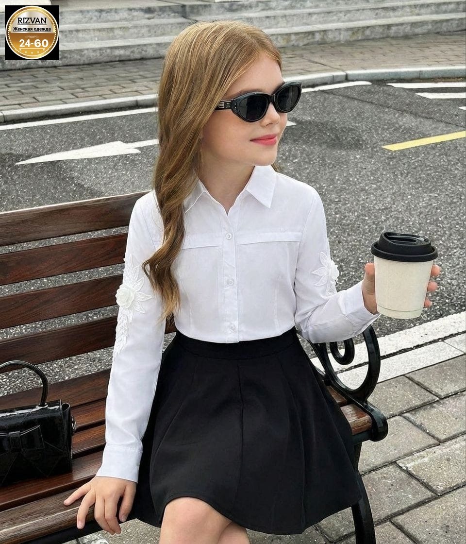 школьная блузка для девочек,школьная блузка,блузка в школу,блузка для девочек в школу,блузка для девочек