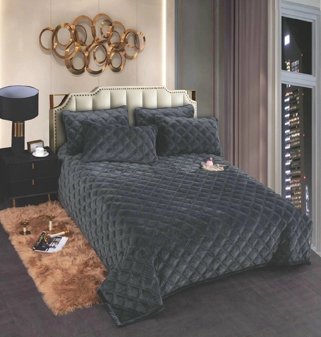 покрывало велюровое стеганое 220 240,велюровые покрывала,покрывало велюр,плед велюр 220х240,покрывало велюр стеганое "бежевое"