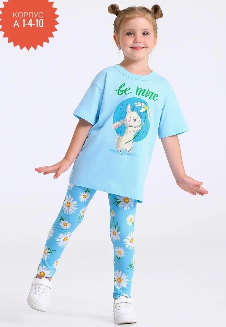 футболка+легинсы 2ддр5705001н;светло-голубой109+сердечки леопард на розовом,костюм (футболка+леггинсы) апрель светло-голубой109+сердечки леопард на розовом,комплект (легинсы+футболка) апрель розовый,ф