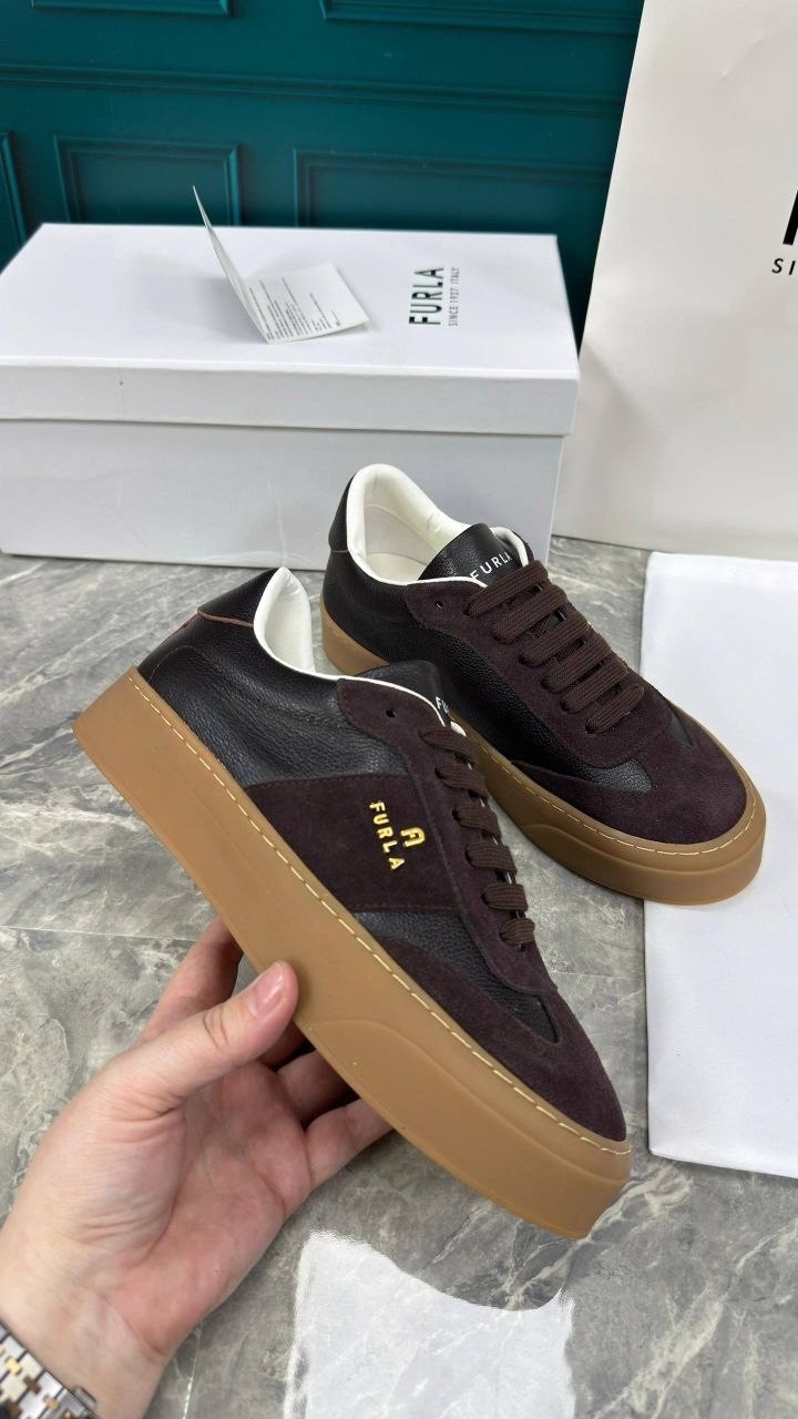 ,кеды furla,кеды замшевые,кожаные кеды,замшевые кроссовки