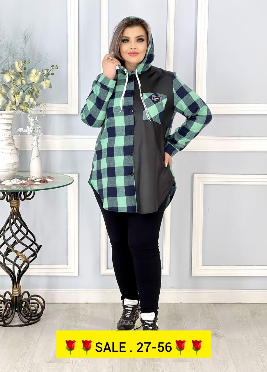 рубашка женская большие размеры,рубашка теплая в клетку удлиненная,туника рубашка,рубашка женская,ткань байка рубашка