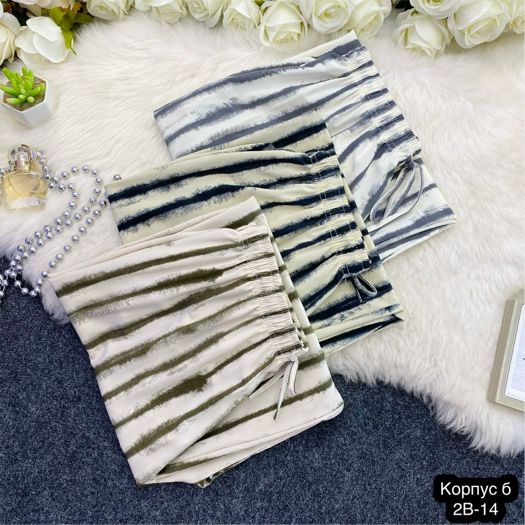 полосатые брюки,брюки комплект,брюки в полоску,шелковые брюки,летние брюки