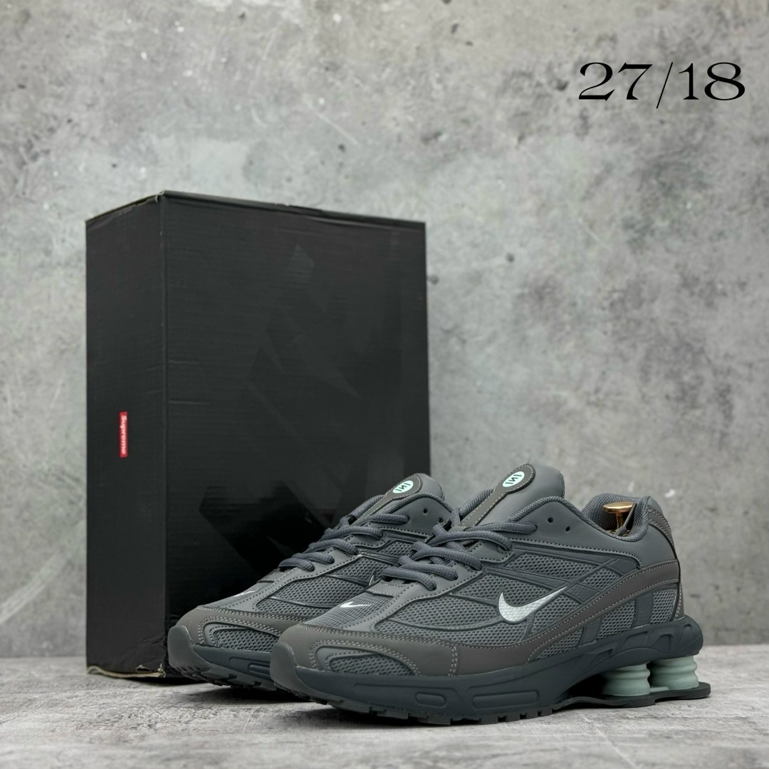 supreme x nike shox ride 2,nike shox ride 2,кроссовки nike shox,кроссовки nike shox ride 2 anthracite jade horizon,кроссовки