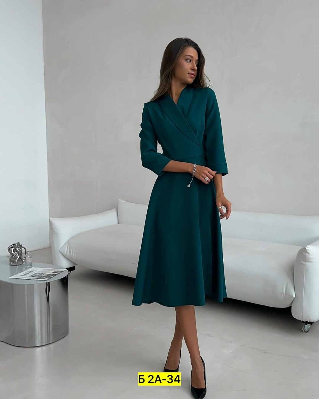 женское платье,платье на запах цвет изумрудный,платье фасон,платье на запаха,женское платье миди