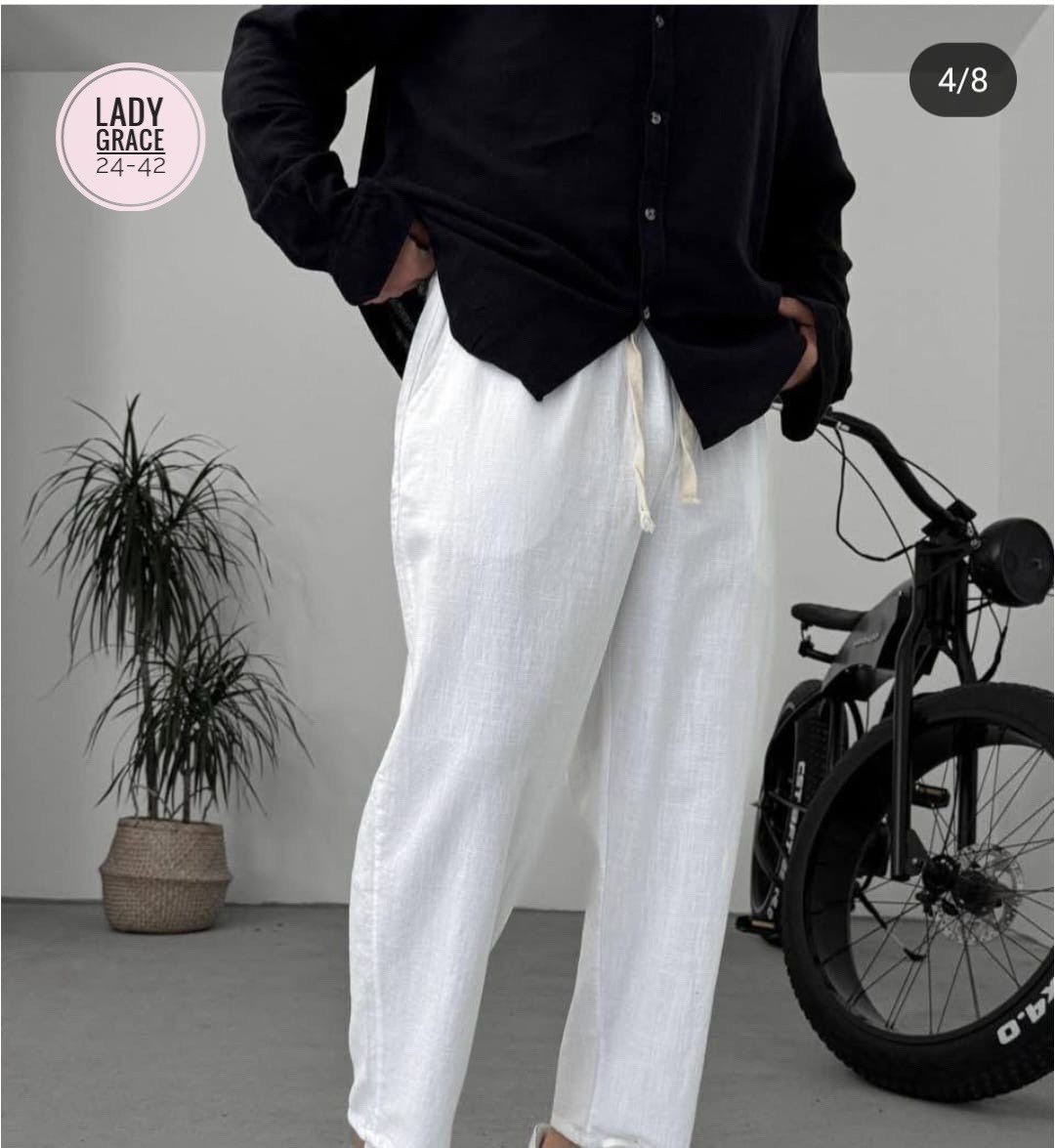 брюки льняные мужские,льняные штаны,мужские брюки,мужские штаны,брюки джоггеры