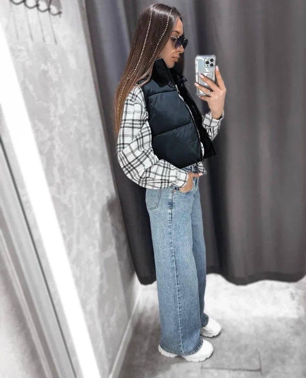 жилетка укороченная,стильная жилетка,женская жилетка,демисезонная женская жилетка,жилетка на синтепоне