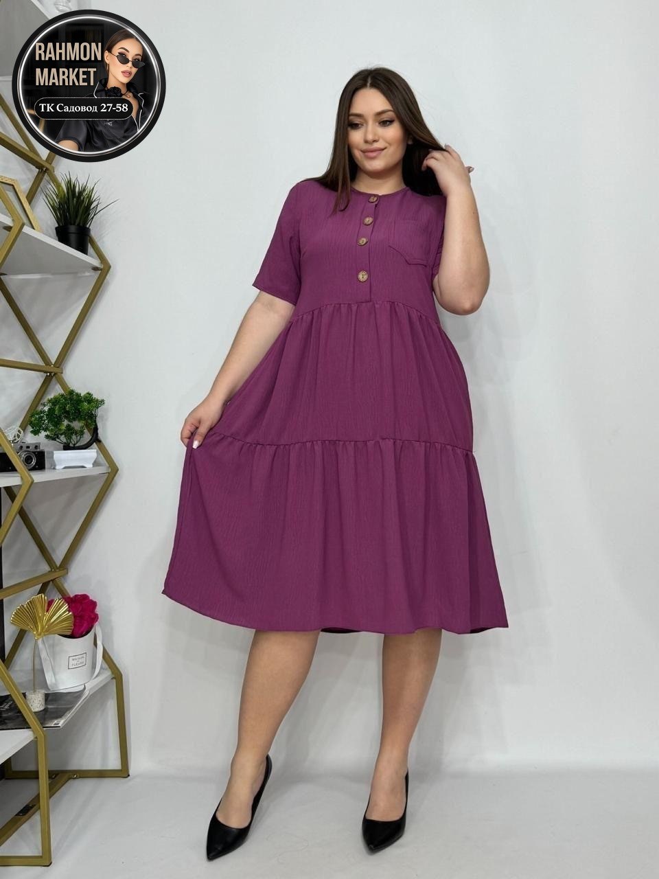 женское платье свободного кроя,женские платья больших размеров,платья,платье женское зеленое,летнее женское платье