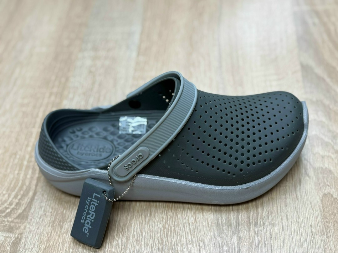 тапочки крокс мужские,crocs literide,кроксы сабо серые,кроксы literide,crocs literide 360