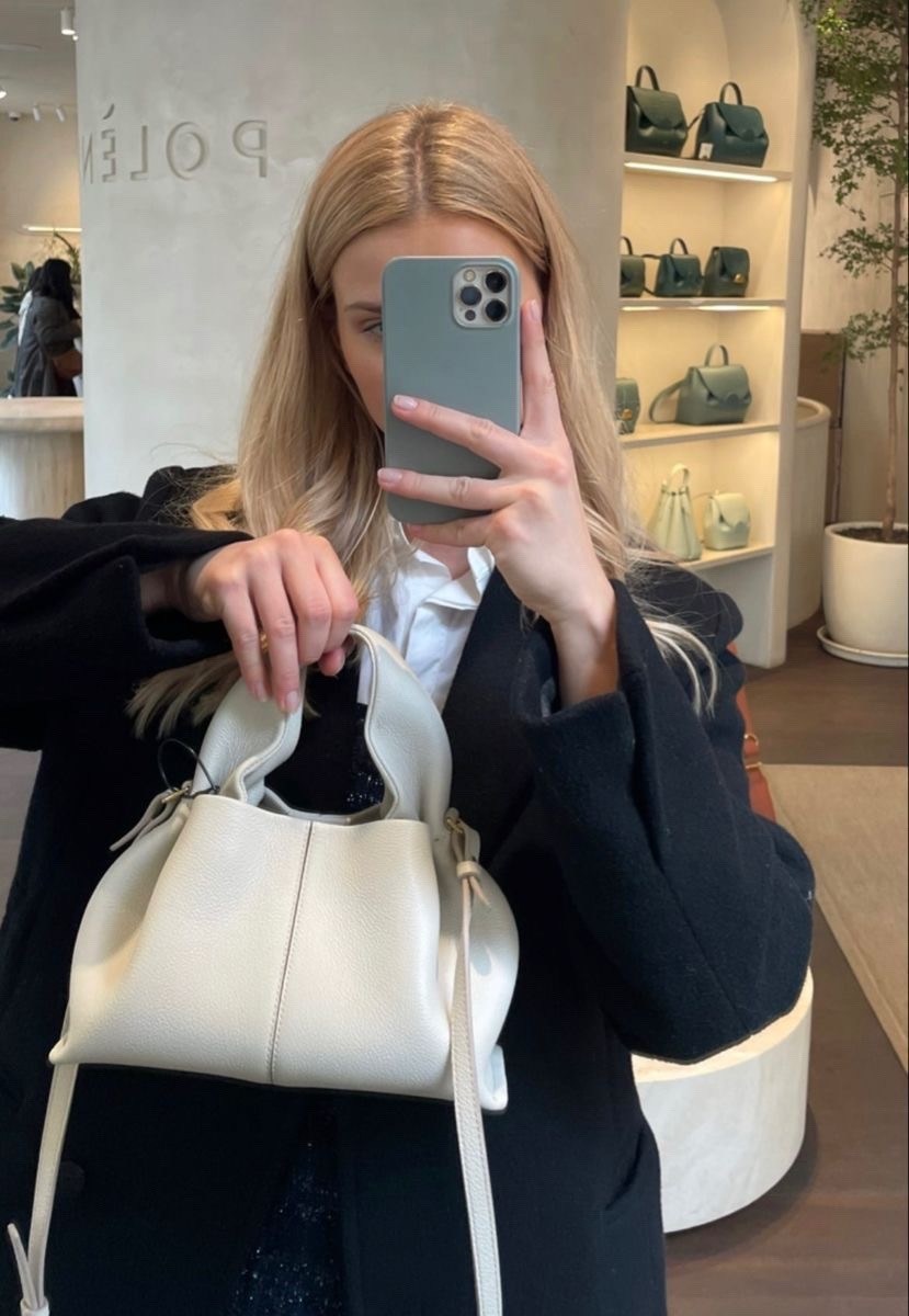 женская сумка,polene bag,кожаная сумка,модная сумка,сумка