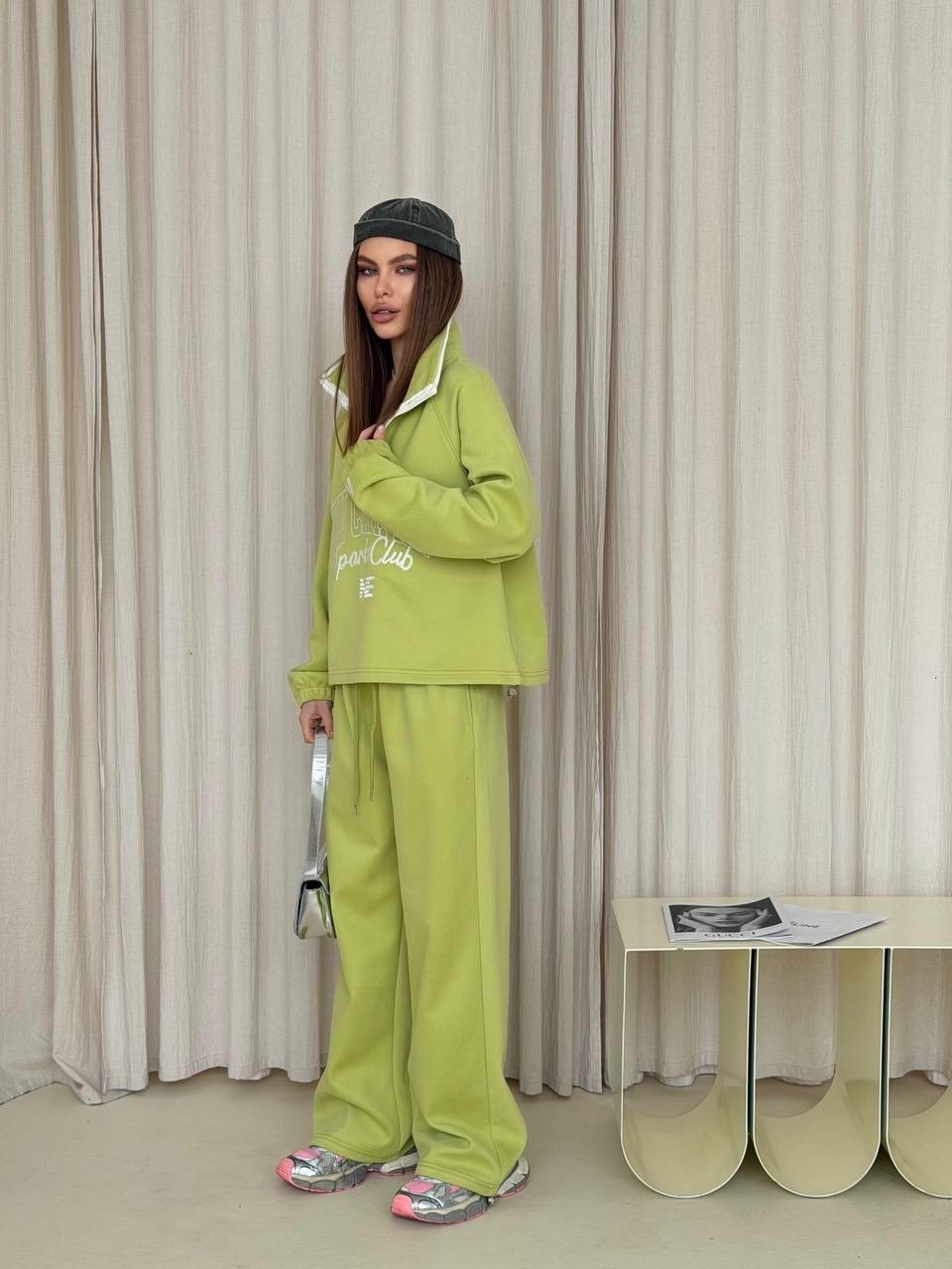 спортивный костюм женский,спортивный костюм,женский костюм,спорт костюм,спортивный костюм с брюками на кулиске tennis club w suits цвет лимонный желтый