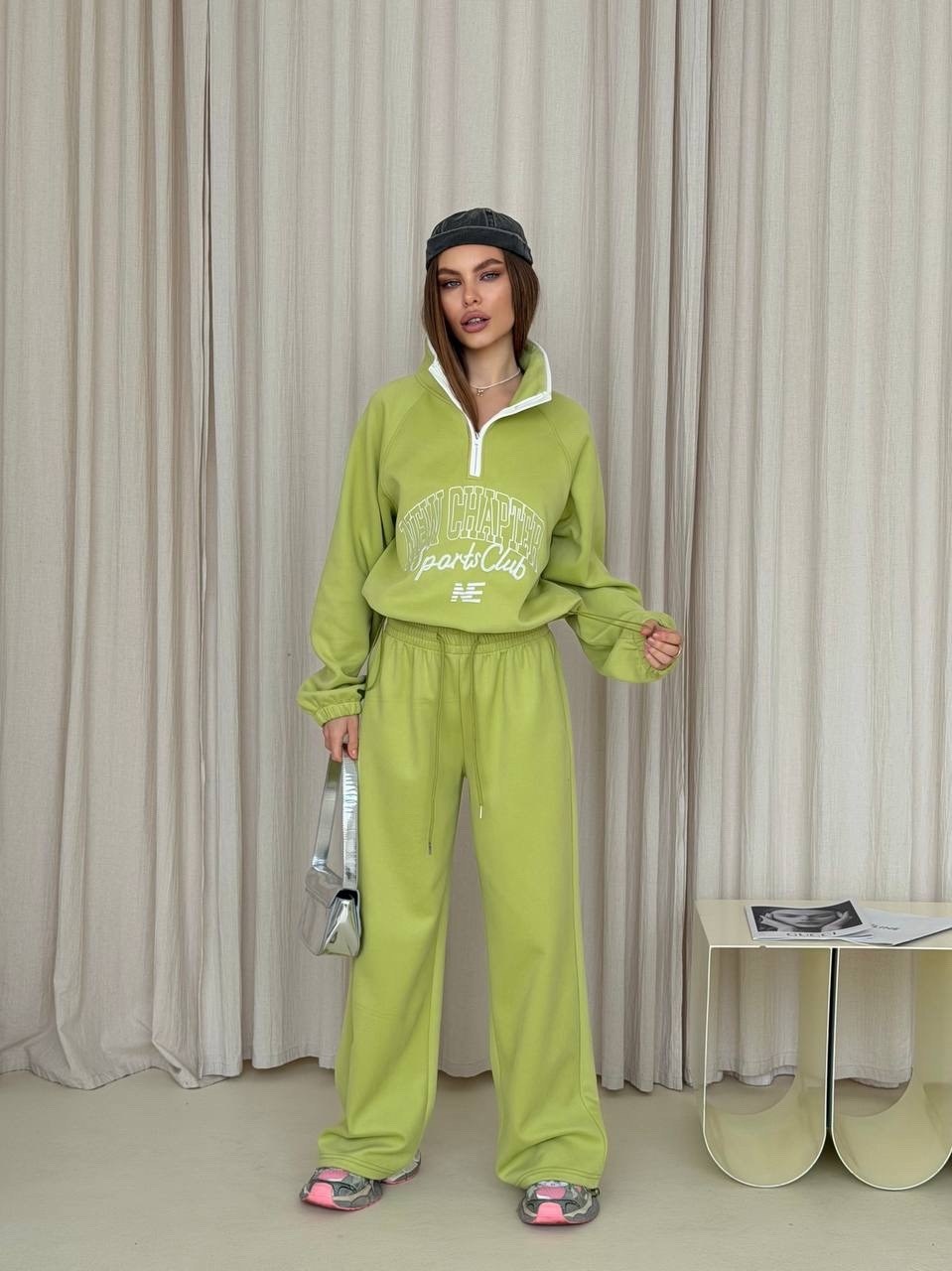 спортивный костюм женский,спортивный костюм,женский костюм,спорт костюм,спортивный костюм с брюками на кулиске tennis club w suits цвет лимонный желтый