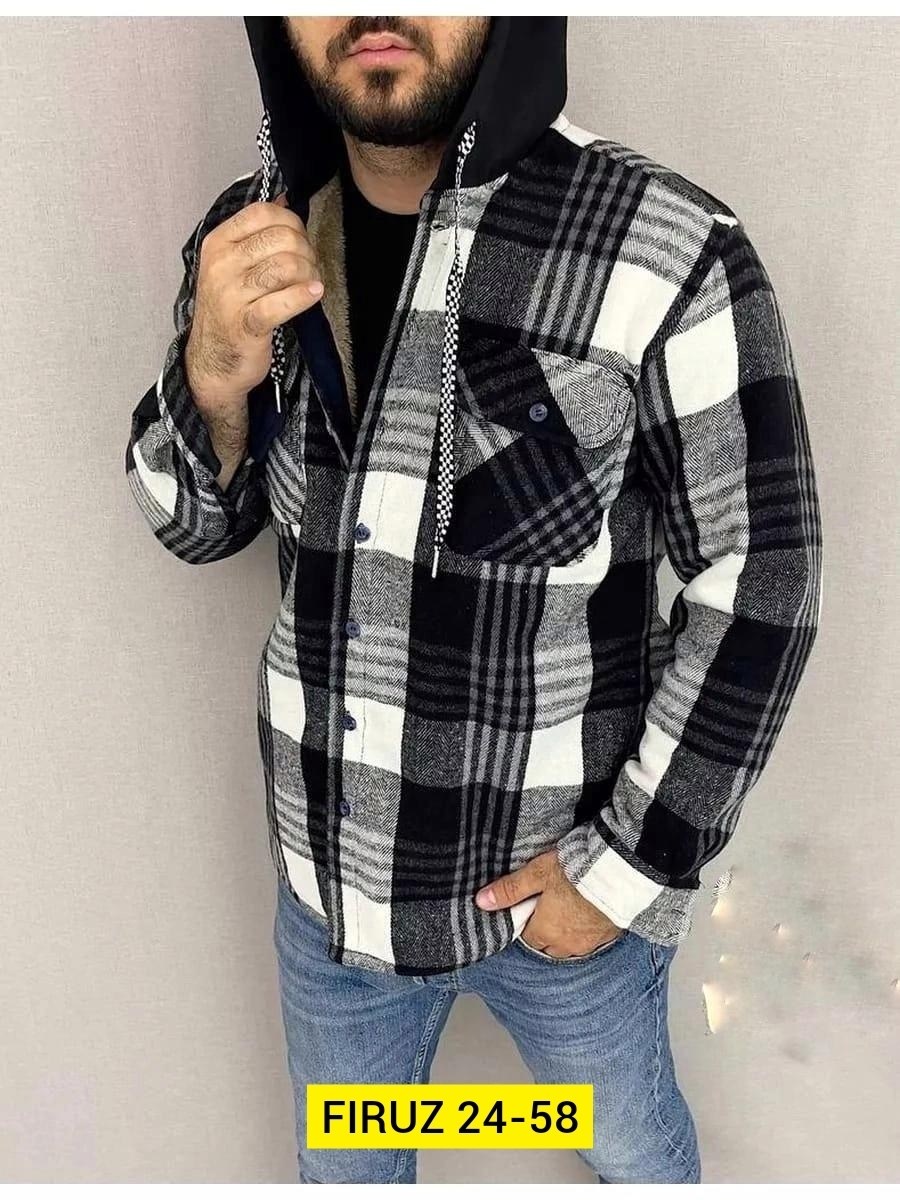 рубашка мужская с капюшоном,рубашка на меху с капюшоном,рубашка с капюшоном,рубашка теплая на флисе,куртка рубашка на меху мужская