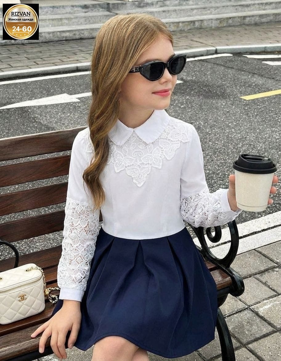 школьная блузка для девочек,школьная блузка,блузка в школу,блузка для девочек в школу,блузка для девочек