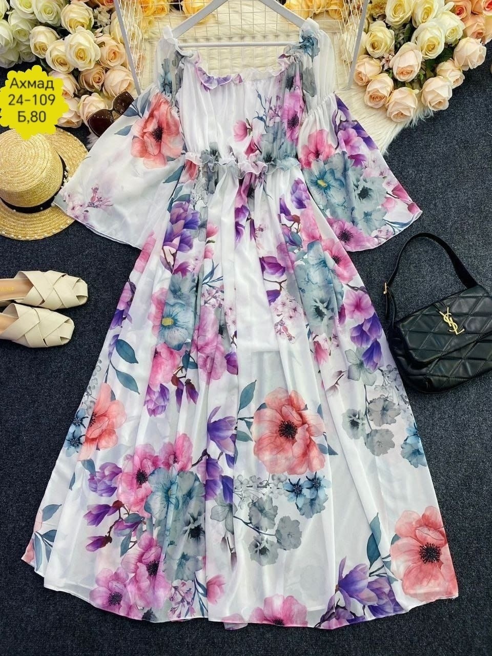 платье женское шифоновое,платье шифон ,платье летнее длинное,платье женской,платье шифон