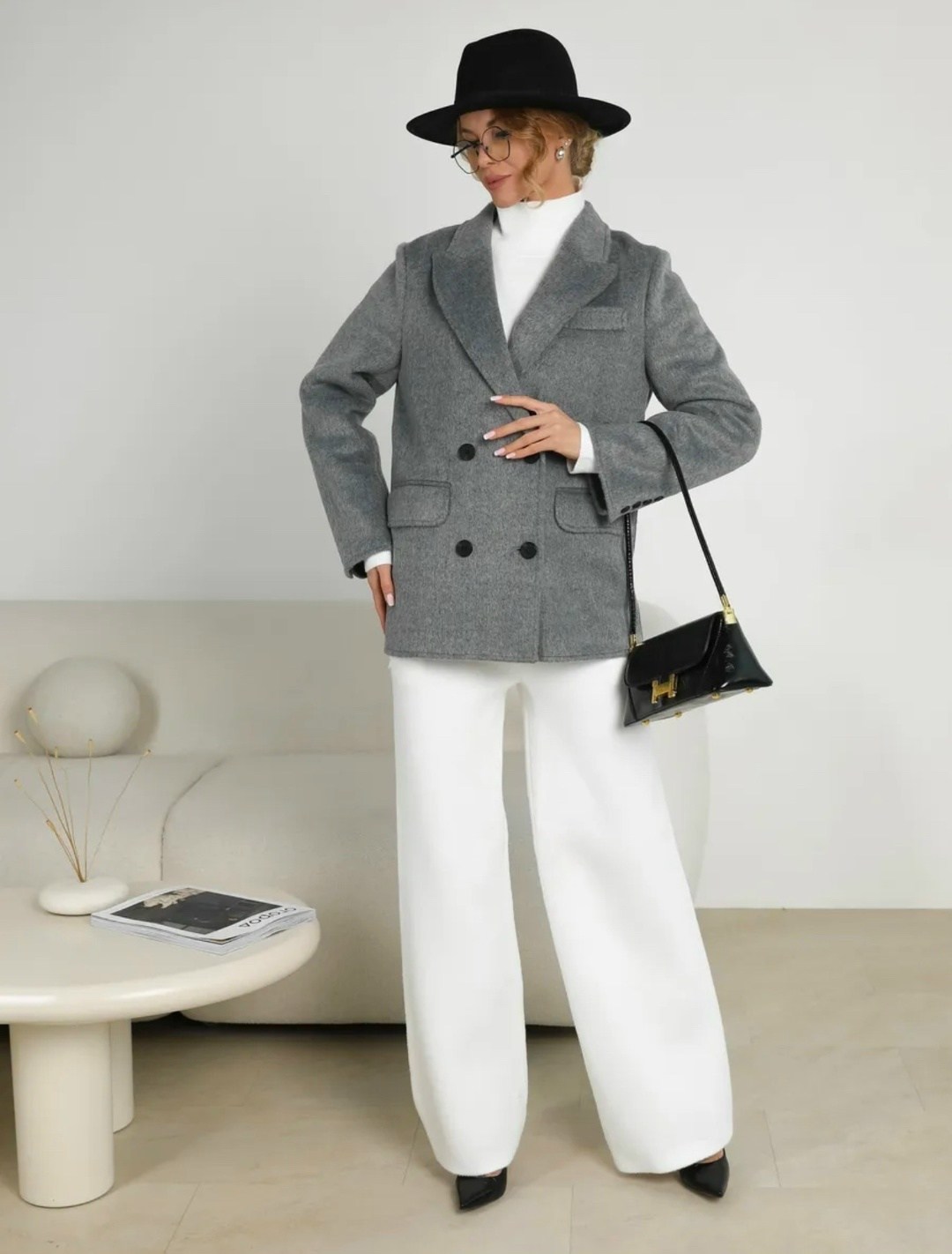 полупальто,пальто двубортное серое из пальтовой шерсти dava 7005,пальто пиджак,пальто dava 7005 серый,серое пальто